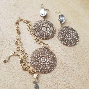 Antique Necklace,  Earring set